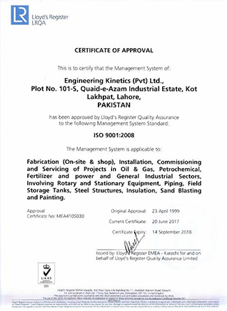 HSE Certificate